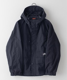 【OUTDOOR PRODUCTS】切替マウンテンパーカー 着るBAGシリーズ ポケット10個 撥水加工 収納力抜群 ハーネス仕様 体温調節を容易にできる仕様