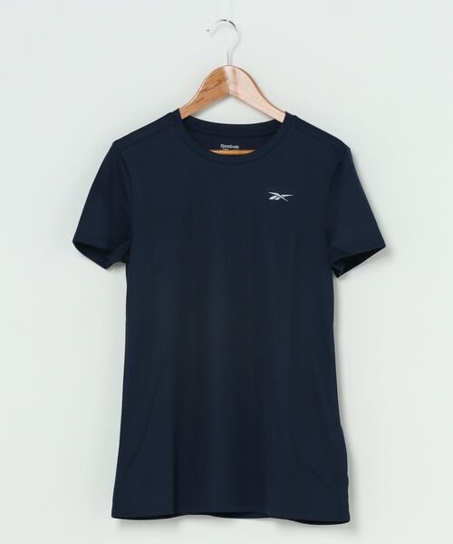 Reebok(リーボック)の「ランニング エッセンシャルズ シャツ / Running Essentials Shirt(Tシャツ/カットソー・レディース・ネイビー/マルーン/グレー/ブラック/パープル・SMALL/MEDIUM/LARGE/X-LARGE/XX-LARGE)」の6枚目の写真