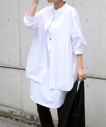 Marient | 【予約商品9月下旬入荷】フロントヨークシャツワンピ(ワンピース)