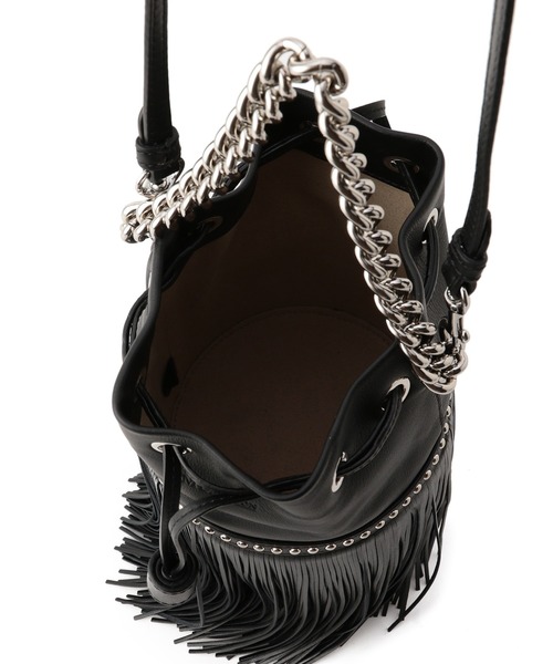 J&M Davidson（ジェイアンドエムデヴィッドソン）の「J&M DAVIDSON / "FRINGE CARNIVAL MINI" バッグ（トートバッグ・レディース・ブラック・FREE）」の5枚目の写真