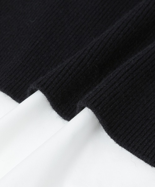 ADAM ET ROPE'（アダムエロペ）の「【WEB限定】ハーフZIPニット
