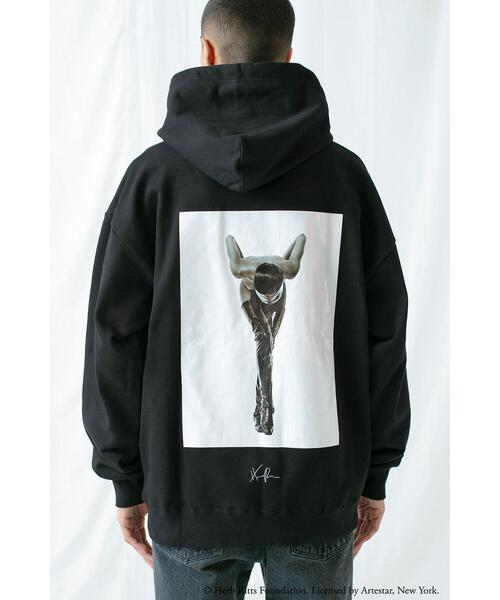 MONKEY TIME（モンキータイム）の「＜HERB RITTS × monkey time＞ PHOTO PRINT HOODY/パーカー（パーカー・メンズ・ブラック/ホワイト・M/S/L）」の15枚目の写真