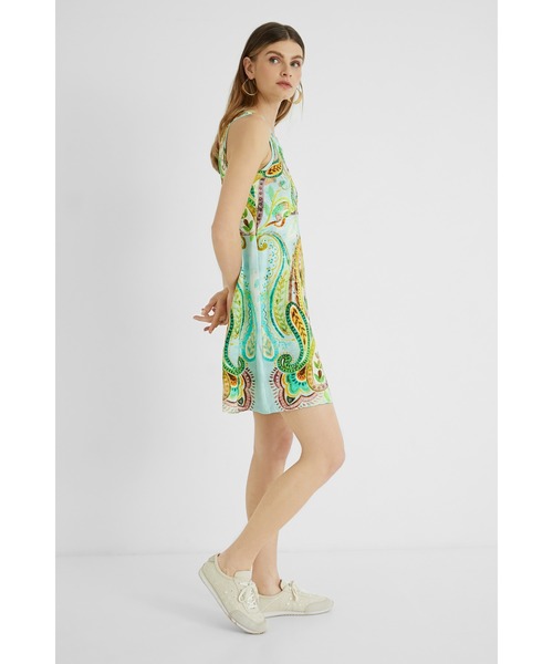 Desigual(デシグアル)の「ワンピースノースリーブ IVY(チュニック・レディース・ブルー・L/2L/S/SS/M/3L)」の5枚目の写真