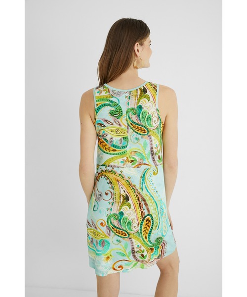 Desigual(デシグアル)の「ワンピースノースリーブ IVY(チュニック・レディース・ブルー・L/2L/S/SS/M/3L)」の6枚目の写真