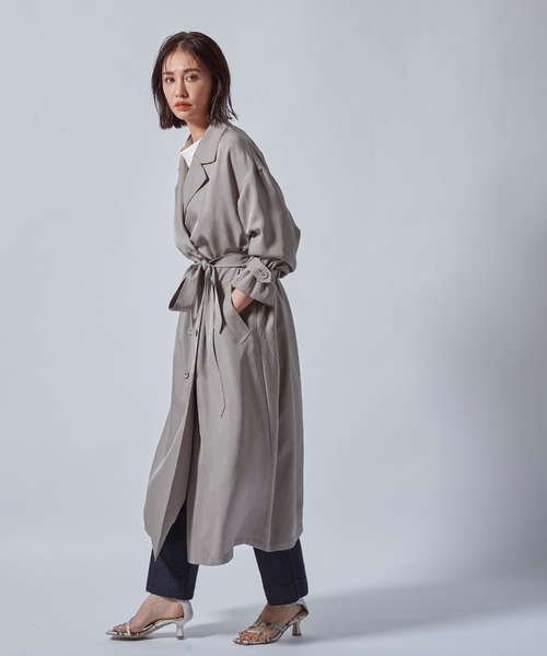 大草直子さんコラボ【OWN】4th Collection》エアリートレンチコート
