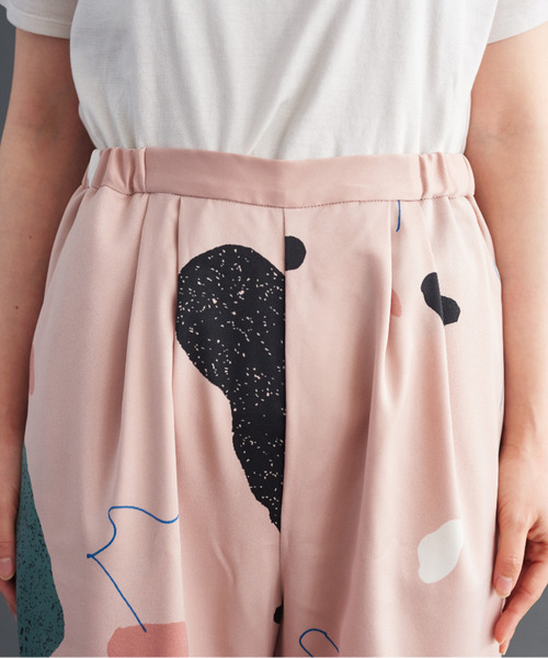 caph（カーフ）の「pink pepper × caph 総柄イージーパンツ（その他パンツ・レディース・その他・FREE）」の3枚目の写真