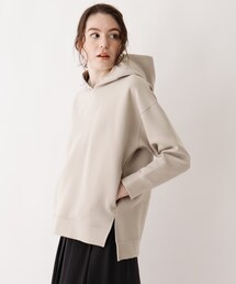 ◆【大きいサイズあり・13号】コットンダンボールニットパーカー