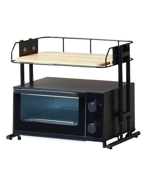 GEORGE'S(ジョージズ)の「WEB限定 BY CAGE マルチラック(家具・レディース・ホワイト/ブラック・FREE)」の7枚目の写真