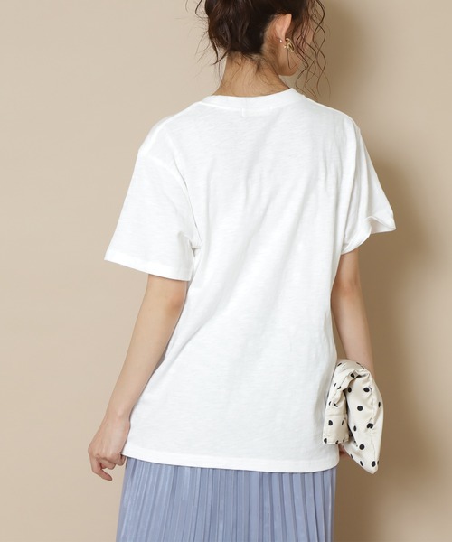 N.（N. Natural Beauty Basic）（エヌエヌナチュラルビューティーベーシック）の「【GOOD ROCK SPEED】マリリンモンローTシャツ（Tシャツ/カットソー・レディース・ホワイト・MEDIUM）」の5枚目の写真