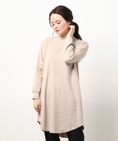 BELLUNA PLUS（ベルーナ）の「リブ素材ロング丈３ｗａｙカーディガン（カーディガン/ボレロ・レディース・ブラック/ブルーグレー/ライトベージュ・MEDIUM/LARGE/X-LARGE）」の8枚目の写真