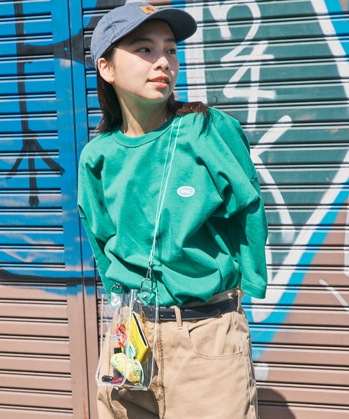 SPOC STORE（スポックストア）の「【SPOC STORE】PVCショルダークリアバッグ（ショルダーバッグ・メンズ・ブラック/パープル/ブラウン/イエロー/ブルー/ライトグリーン/クリア/ライトピンク・FREE）」の16枚目の写真
