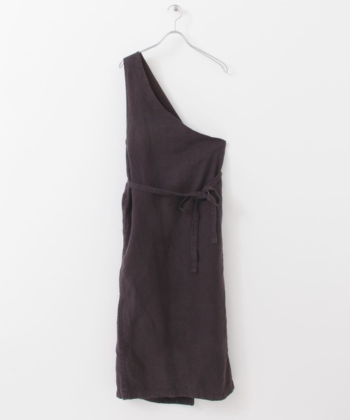 siiwa（シーワ）の「siiwa　リネンエプロンスカート（ワンピース・レディース・スミクロ・ONE）」の7枚目の写真