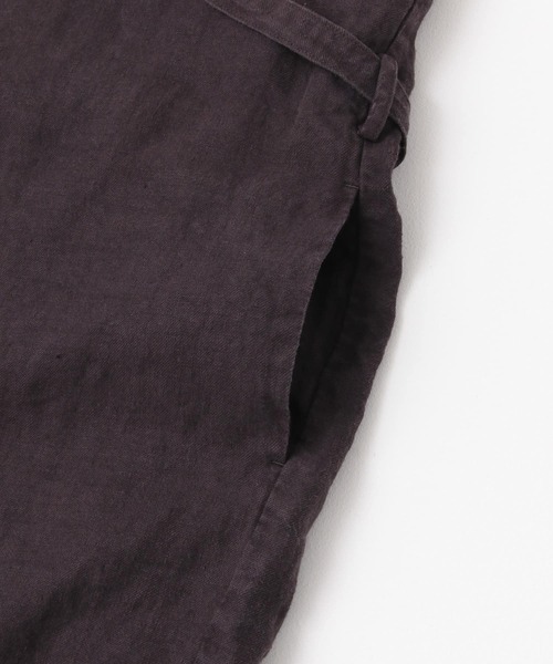 siiwa（シーワ）の「siiwa　リネンエプロンスカート（ワンピース・レディース・スミクロ・ONE）」の6枚目の写真