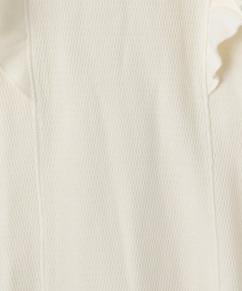 Heather（ヘザー）の「ハニカムフリルカットソー_948763（Tシャツ/カットソー・レディース・ホワイト/ブラック/グリーン系その他・FREE）」の17枚目の写真