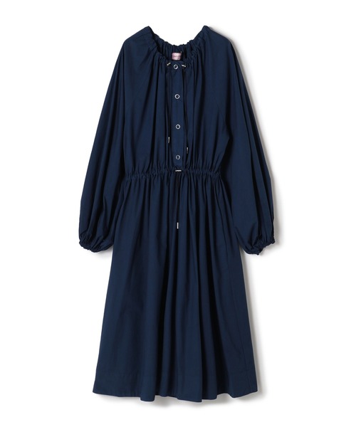 Bagutta(バグッタ)の「BAGUTTA /ドローコードワンピース(ワンピース・レディース・ネイビー/ピンク・X-SMALL)」の1枚目の写真