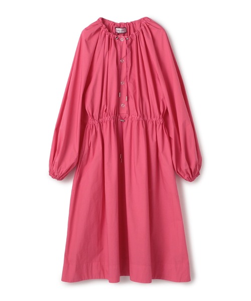 Bagutta(バグッタ)の「BAGUTTA /ドローコードワンピース(ワンピース・レディース・ネイビー/ピンク・X-SMALL)」の2枚目の写真