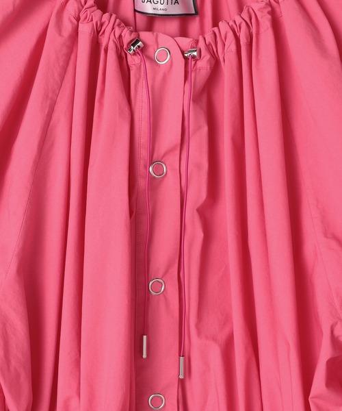 Bagutta(バグッタ)の「BAGUTTA /ドローコードワンピース(ワンピース・レディース・ネイビー/ピンク・X-SMALL)」の3枚目の写真