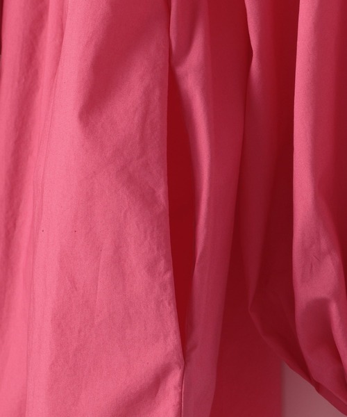 Bagutta(バグッタ)の「BAGUTTA /ドローコードワンピース(ワンピース・レディース・ネイビー/ピンク・X-SMALL)」の4枚目の写真