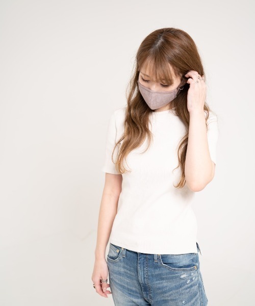 surt(サート)の「【SURT/サート】 MASK ユニセックス マスク(マスク・レディース・ホワイト/ブラック/ベージュ/ネイビー・FREE)」の8枚目の写真