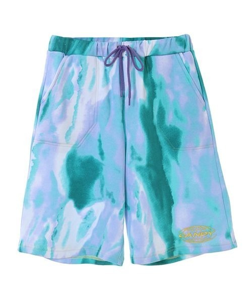 Candy Stripper(キャンディストリッパー)の「CANDY TIE DYE ハーフパンツ(その他パンツ・レディース・ピンク/グリーン/イエロー・2)」の12枚目の写真