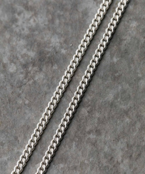PUBLIC TOKYO（パブリックトウキョウ）の「【シルバー925】チェーンネックレス（ネックレス・メンズ・シルバー・FREE）」の5枚目の写真