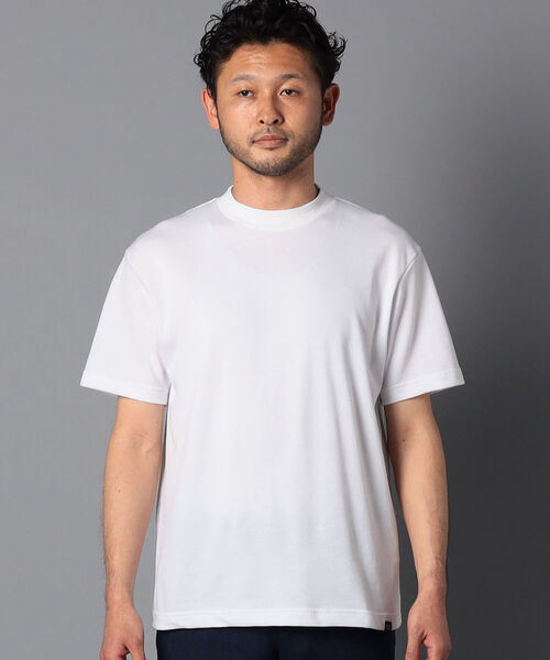 NOLLEY'S goodman（ノーリーズグッドマン）の「カノコドレス Tシャツ（※ジャケットインナー専用Tシャツ ジャケT）（Tシャツ/カットソー・メンズ・ネイビー/ホワイト/ブラック・XL/L/M/S）」の4枚目の写真
