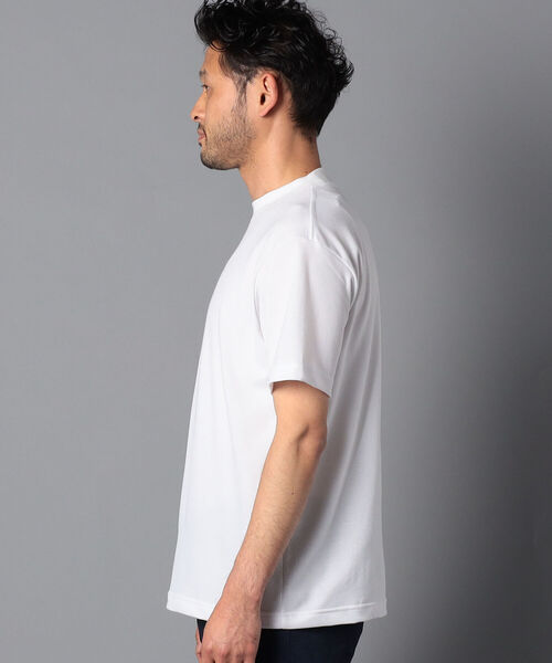 NOLLEY'S goodman（ノーリーズグッドマン）の「カノコドレス Tシャツ（※ジャケットインナー専用Tシャツ ジャケT）（Tシャツ/カットソー・メンズ・ネイビー/ホワイト/ブラック・XL/L/M/S）」の5枚目の写真