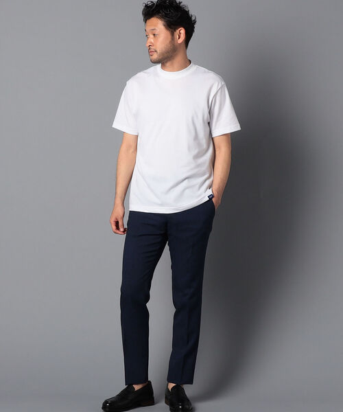 NOLLEY'S goodman（ノーリーズグッドマン）の「カノコドレス Tシャツ（※ジャケットインナー専用Tシャツ ジャケT）（Tシャツ/カットソー・メンズ・ネイビー/ホワイト/ブラック・XL/L/M/S）」の9枚目の写真