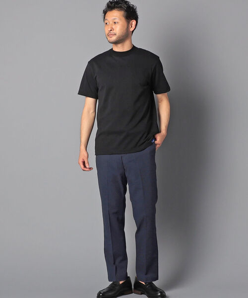 NOLLEY'S goodman（ノーリーズグッドマン）の「カノコドレス Tシャツ（※ジャケットインナー専用Tシャツ ジャケT）（Tシャツ/カットソー・メンズ・ネイビー/ホワイト/ブラック・XL/L/M/S）」の6枚目の写真