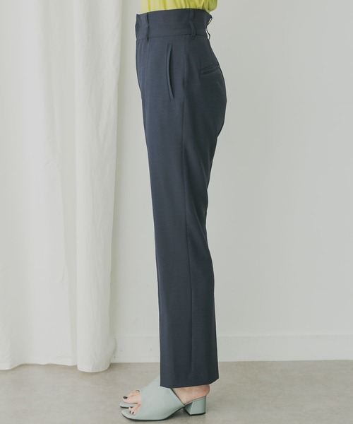 KBF+(ケービーエフプラス)の「KBF+ スリットスリムパンツ(その他パンツ・レディース・ホワイト系その他/グリーン系その他/ブルー系その他・38/36)」の10枚目の写真