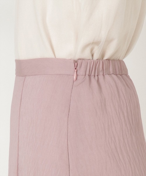 WILLSELECTION(ウィルセレクション)の「シアーワッシャーロングスカート(スカート・レディース・オフホワイト/ピンク/ミント・SMALL/MEDIUM)」の8枚目の写真