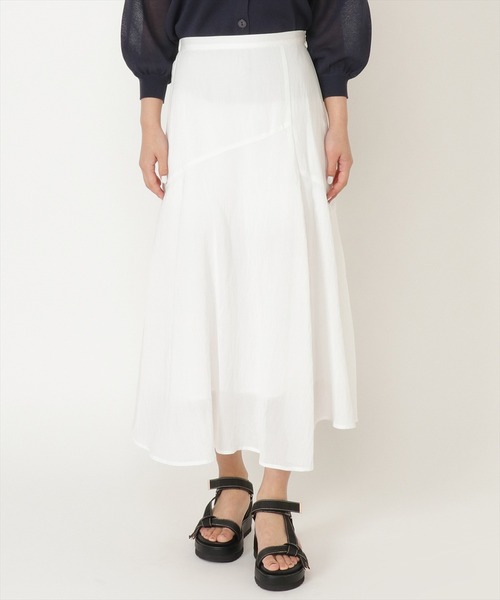 WILLSELECTION(ウィルセレクション)の「シアーワッシャーロングスカート(スカート・レディース・オフホワイト/ピンク/ミント・SMALL/MEDIUM)」の19枚目の写真