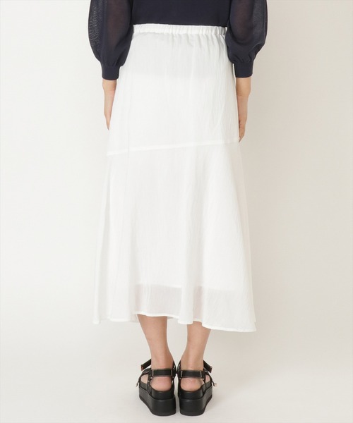 WILLSELECTION(ウィルセレクション)の「シアーワッシャーロングスカート(スカート・レディース・オフホワイト/ピンク/ミント・SMALL/MEDIUM)」の12枚目の写真