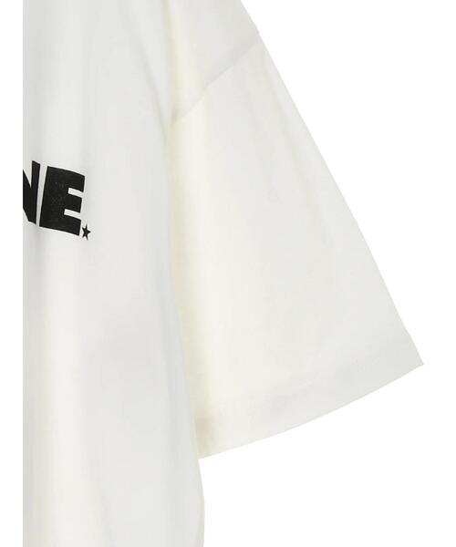 SEVENDAYS=SUNDAY（セブンデイズサンデイ）の「FEMININE TEE　＊◇（Tシャツ/カットソー・レディース・チャコールグレー/オフホワイト・L/M/S）」の14枚目の写真