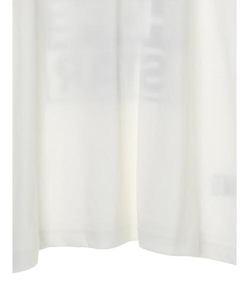 SEVENDAYS=SUNDAY（セブンデイズサンデイ）の「FEMININE TEE　＊◇（Tシャツ/カットソー・レディース・チャコールグレー/オフホワイト・L/M/S）」の13枚目の写真