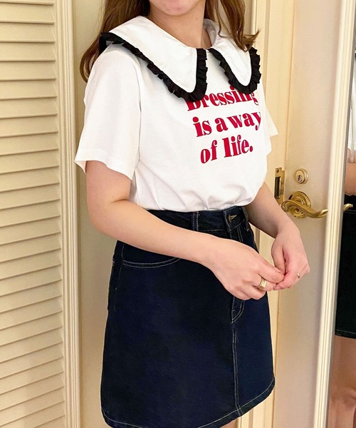 apres jour（アプレジュール）の「フリル付け襟【ZOZOTOWN限定アイテム】【4AP】（付け襟・レディース・その他/オフホワイト・フリー）」の10枚目の写真