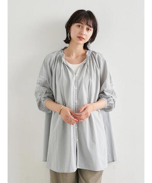 earth music &amp; ecology - アースミュージックアンドエコロジー　 花柄 総柄　チュニック セール 70%OFF】アースミュージックアンドエコロジー earth