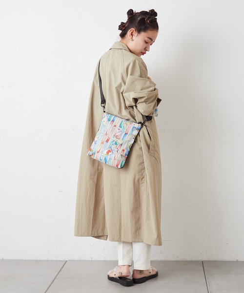 SWASH LONDON（スウォッシュロンドン）の「【SWASH×BURLAP OUTFITTER×ear】アニマル柄ミニポシェット（ショルダーバッグ・レディース・グレー・FREE）」の16枚目の写真