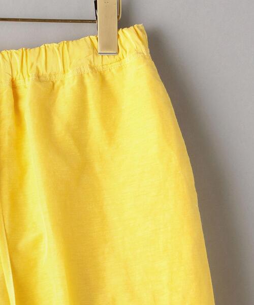 Kaptain Sunshine（キャプテン サンシャイン）の「＜KAPTAIN SUNSHINE＞イージーショーツ -ウォッシャブル-（その他パンツ・レディース・イエロー・0）」の5枚目の写真