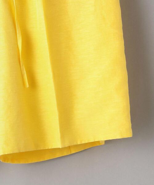 Kaptain Sunshine（キャプテン サンシャイン）の「＜KAPTAIN SUNSHINE＞イージーショーツ -ウォッシャブル-（その他パンツ・レディース・イエロー・0）」の7枚目の写真