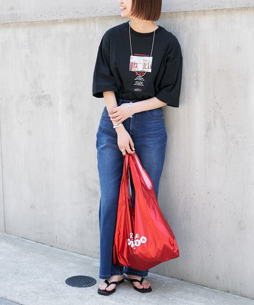 CIAOPANIC TYPY（チャオパニックティピー）の「PrimePIZZAフォトプリントTee（Tシャツ/カットソー・メンズ・ホワイト/ブラック/グレー・MEDIUM/LARGE/X-LARGE）」の4枚目の写真