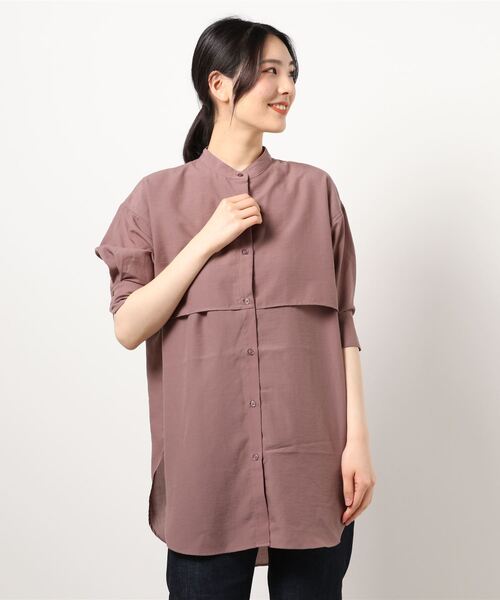 HONEYSUCKLE ROSE（ハニーサックルローズ）の「【HONEYSUCKLE ROSE】フラップ付きブラウス（シャツ/ブラウス・レディース・イエロー/ブラウン/オフホワイト・L/M）」の17枚目の写真