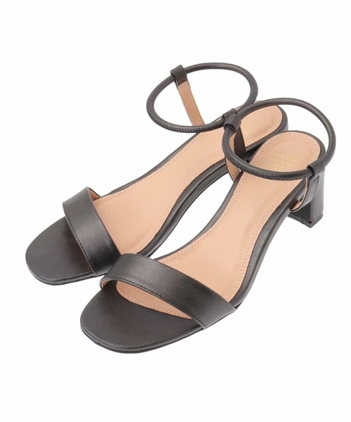 OFUON le MK（オフオンルエムケー）の「ストラップサンダル（サンダル・レディース・ライトブラウン/ベージュ/ブラック・38/40）」の2枚目の写真