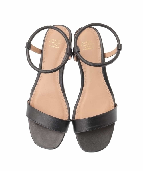 OFUON le MK（オフオンルエムケー）の「ストラップサンダル（サンダル・レディース・ライトブラウン/ベージュ/ブラック・38/40）」の4枚目の写真