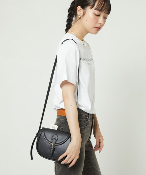 FREAK'S STORE（フリークスストア）の「ROVERETO/ロベレート ラウンドサッチェル(ショルダーバッグ)（ショルダーバッグ・レディース・その他/ブラック・ﾌﾘ-）」の12枚目の写真