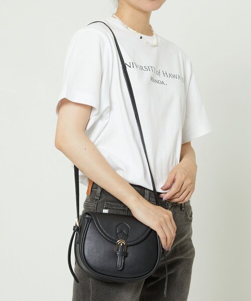 FREAK'S STORE（フリークスストア）の「ROVERETO/ロベレート ラウンドサッチェル(ショルダーバッグ)（ショルダーバッグ・レディース・その他/ブラック・ﾌﾘ-）」の15枚目の写真