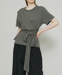 【muller of yoshiokubo(ミュラーオブヨシオクボ)】別注2WAYラップTシャツ