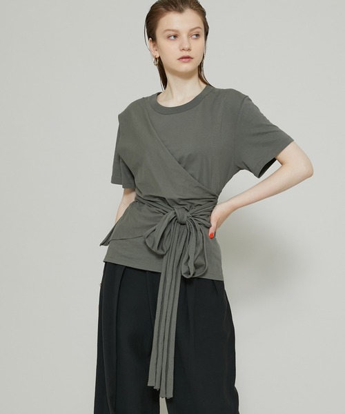 muller of yoshiokubo(ミュラーオブヨシオクボ)】別注2WAYラップT  