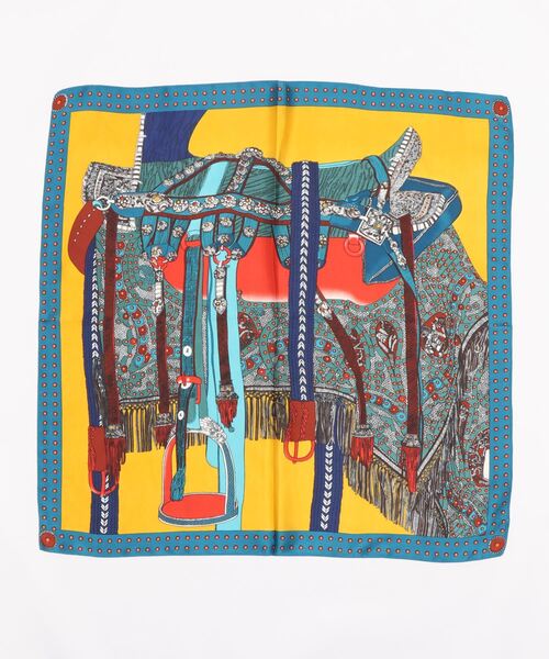 CRAFT STANDARD BOUTIQUE（クラフトスタンダードブティック）の「レトロ柄スカーフ　＊（バンダナ/スカーフ・レディース・マルチ・FREE）」の2枚目の写真