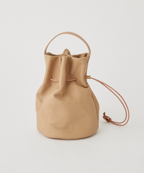 mormyrus（モルミルス）の「【MORMYRUS】ワンハンドルバッグ/別注カラーあり（ハンドバッグ・レディース・ベージュ/ブラック・FREE）」の4枚目の写真